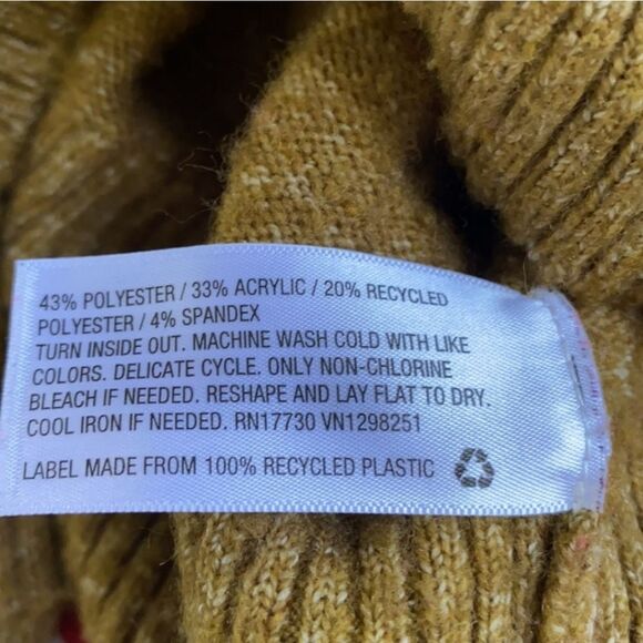 a new day Striped Color Block Sweater Women Size XS - Picture 5 of 9